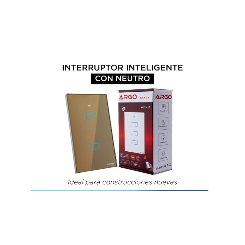 Interruptor Smart con Neutro