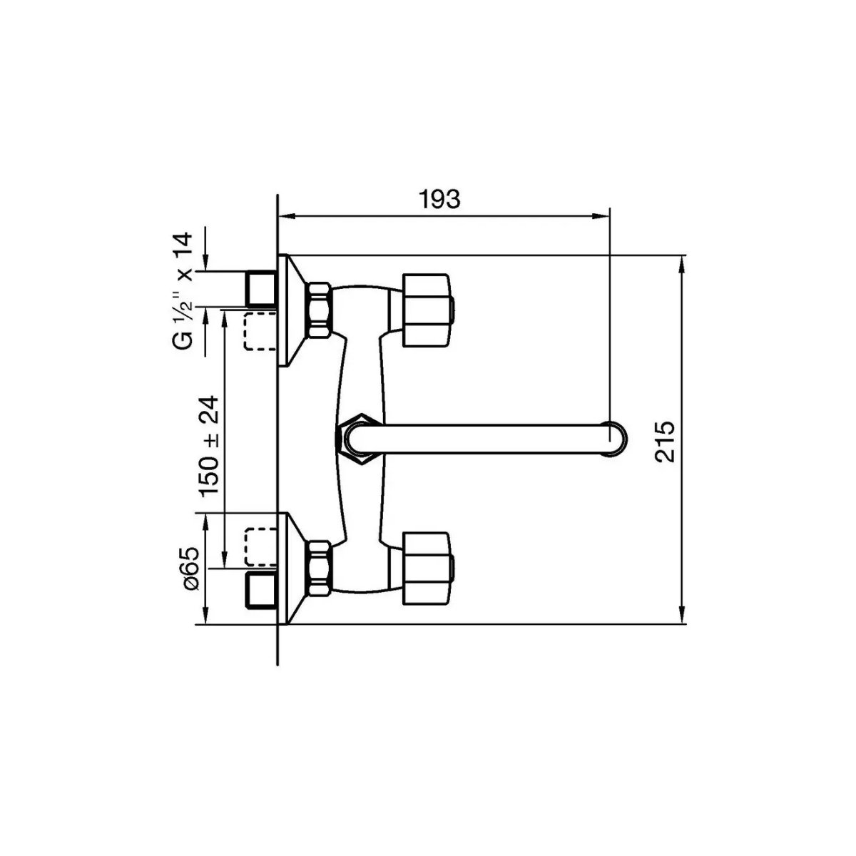 GRIFERÍA DOBLE COMANDO P/COCINA, FV LINEA61 409/61N 2 GRIFERÍA DOBLE COMANDO P/COCINA, FV LINEA61 409/61N - Imagen 2