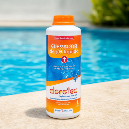 Elevador de pH Líquido para Piscina