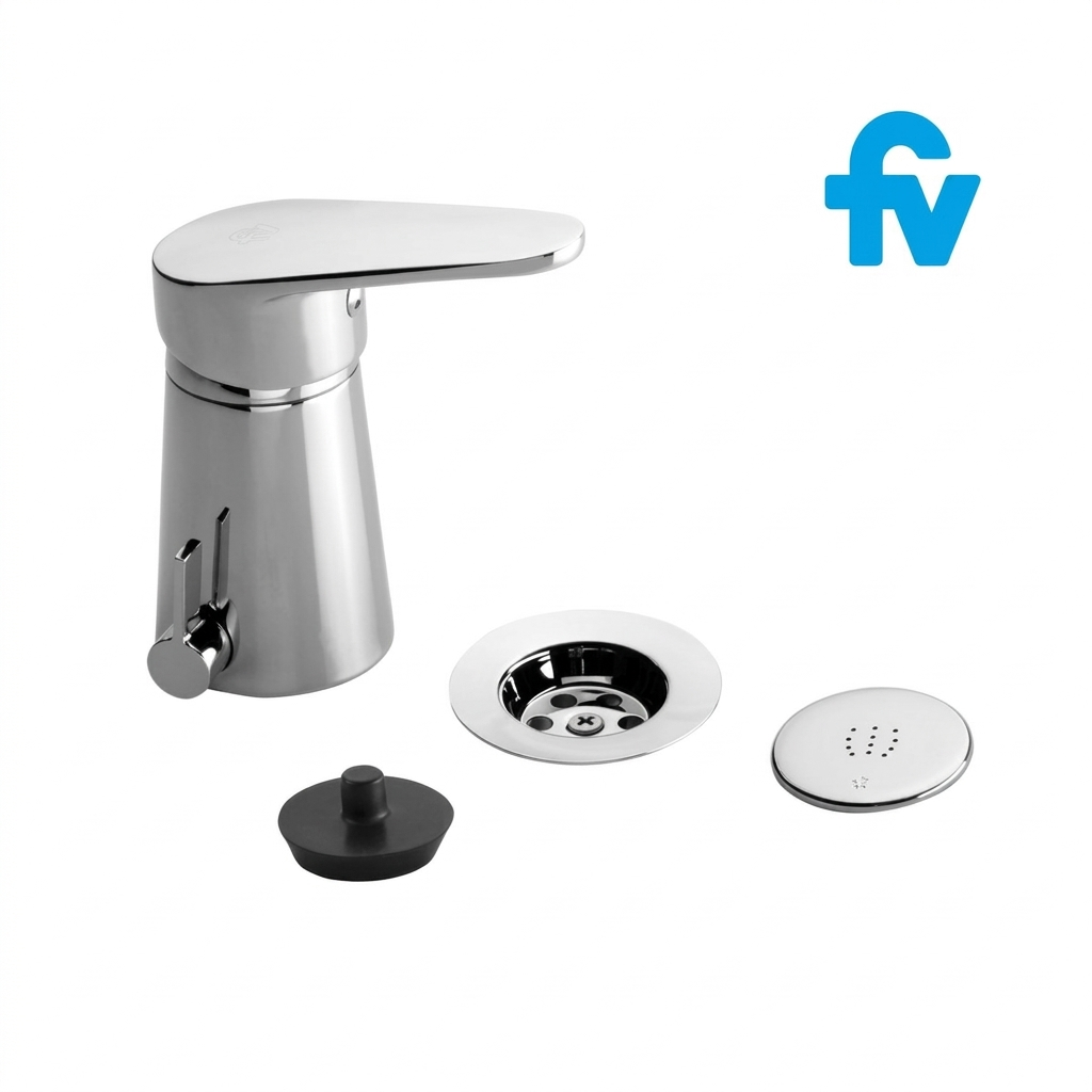 Monocomando para Bidet con Desagüe FV Compacto Z189/M4